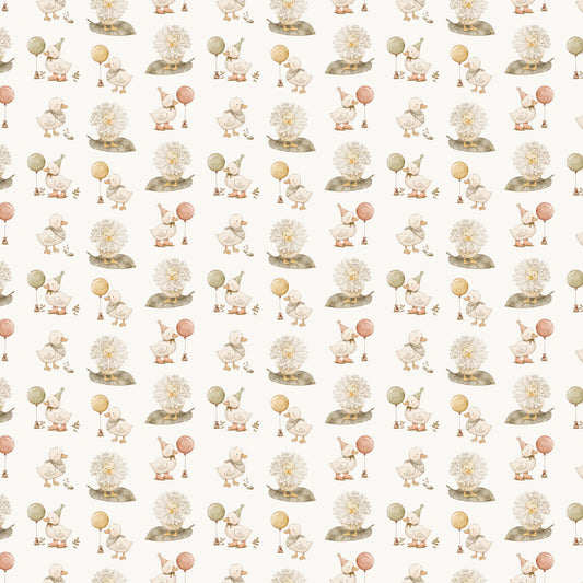 Tiny Waddles ~ Ducks ~ 91180-11 Cream