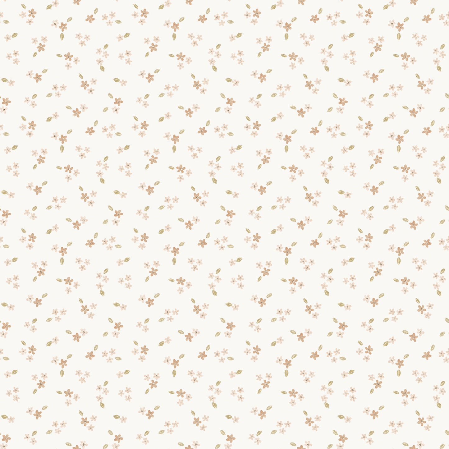 Tiny Waddles ~ Floral ~ 91185-11 Cream