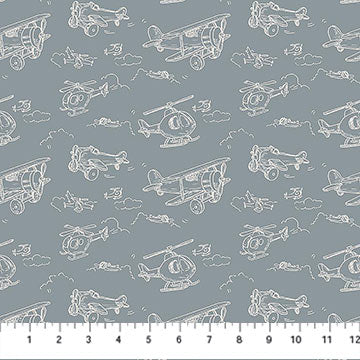 Soaring Dreams ~Planes ~ 91241-62 ~Teal