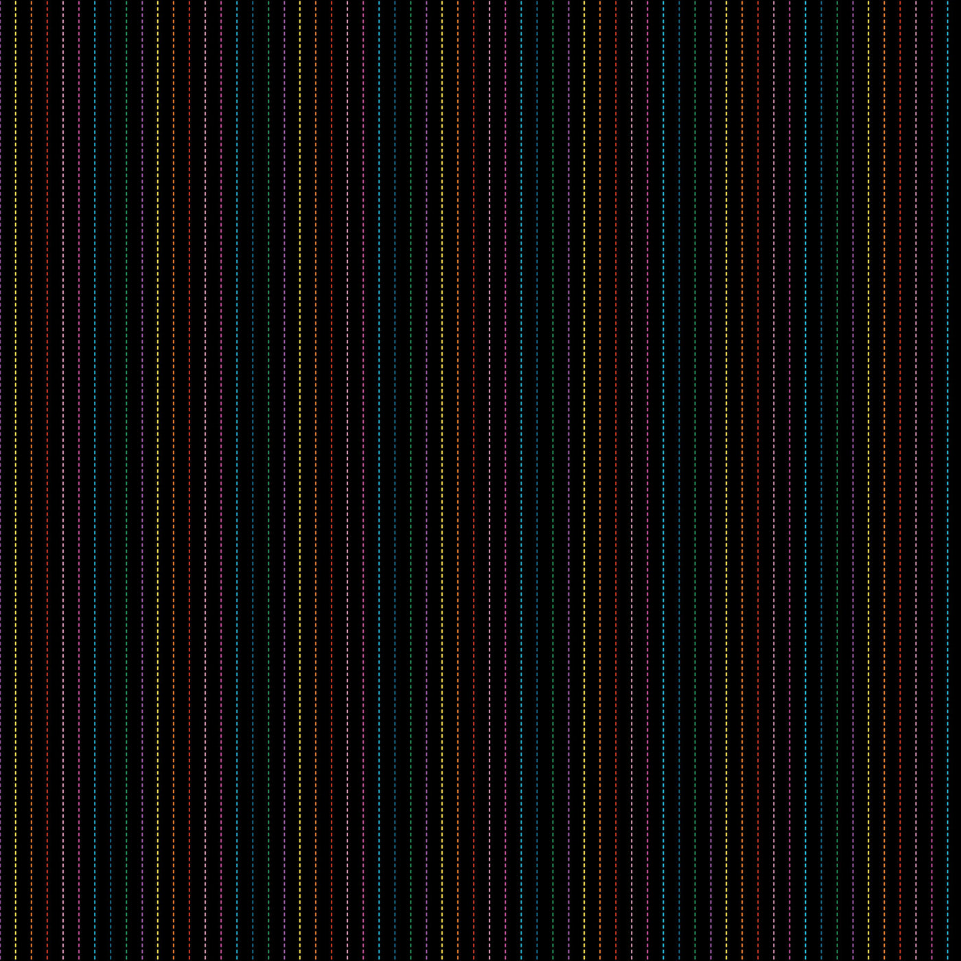 Dusk ~ Stripe~ 92043-99 Black Multi