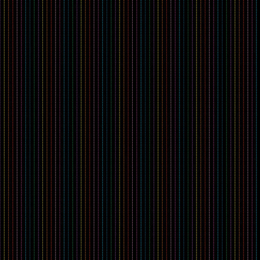 Dusk ~ Stripe~ 92043-99 Black Multi