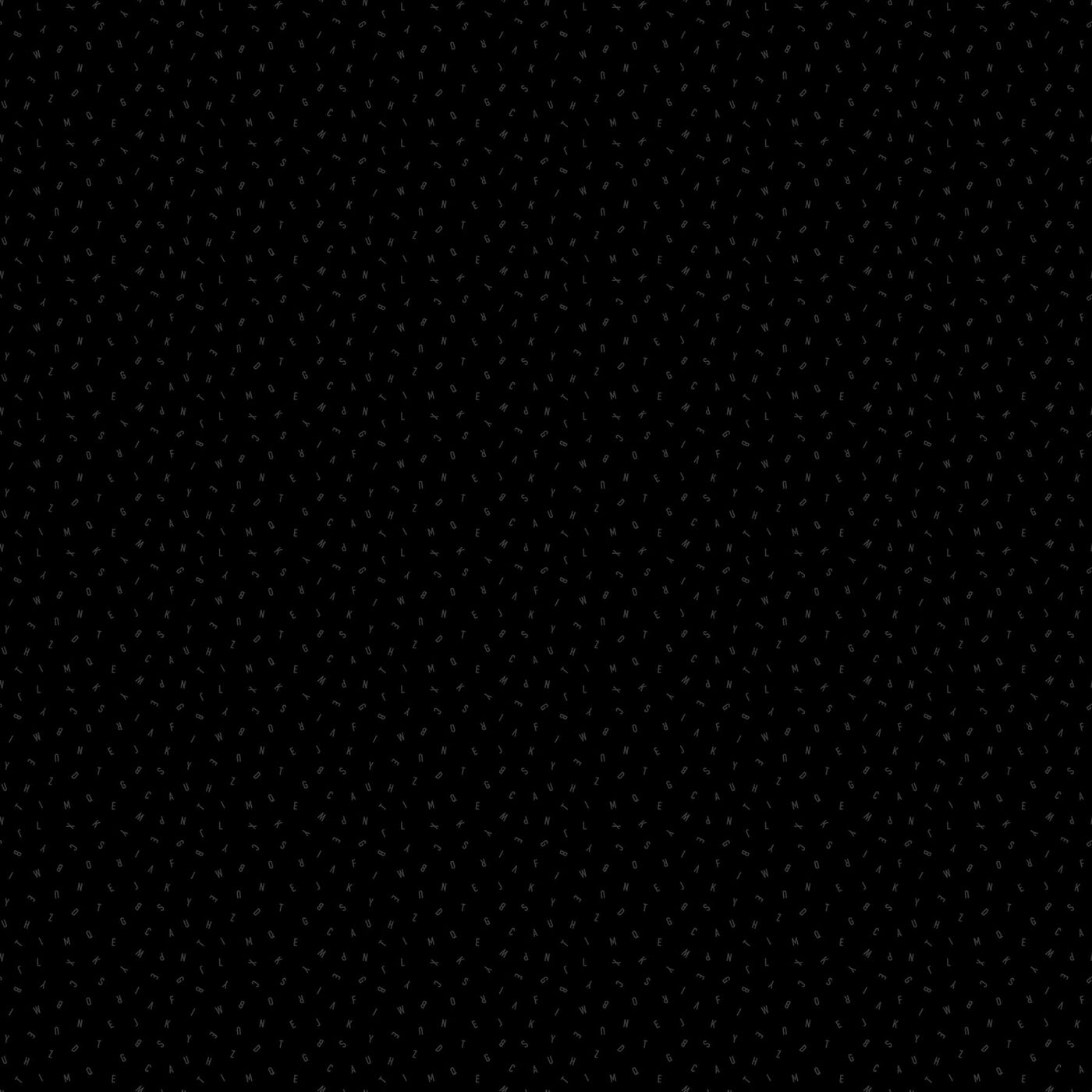 Dusk ~ Letters ~ 92048-99 Black Gray
