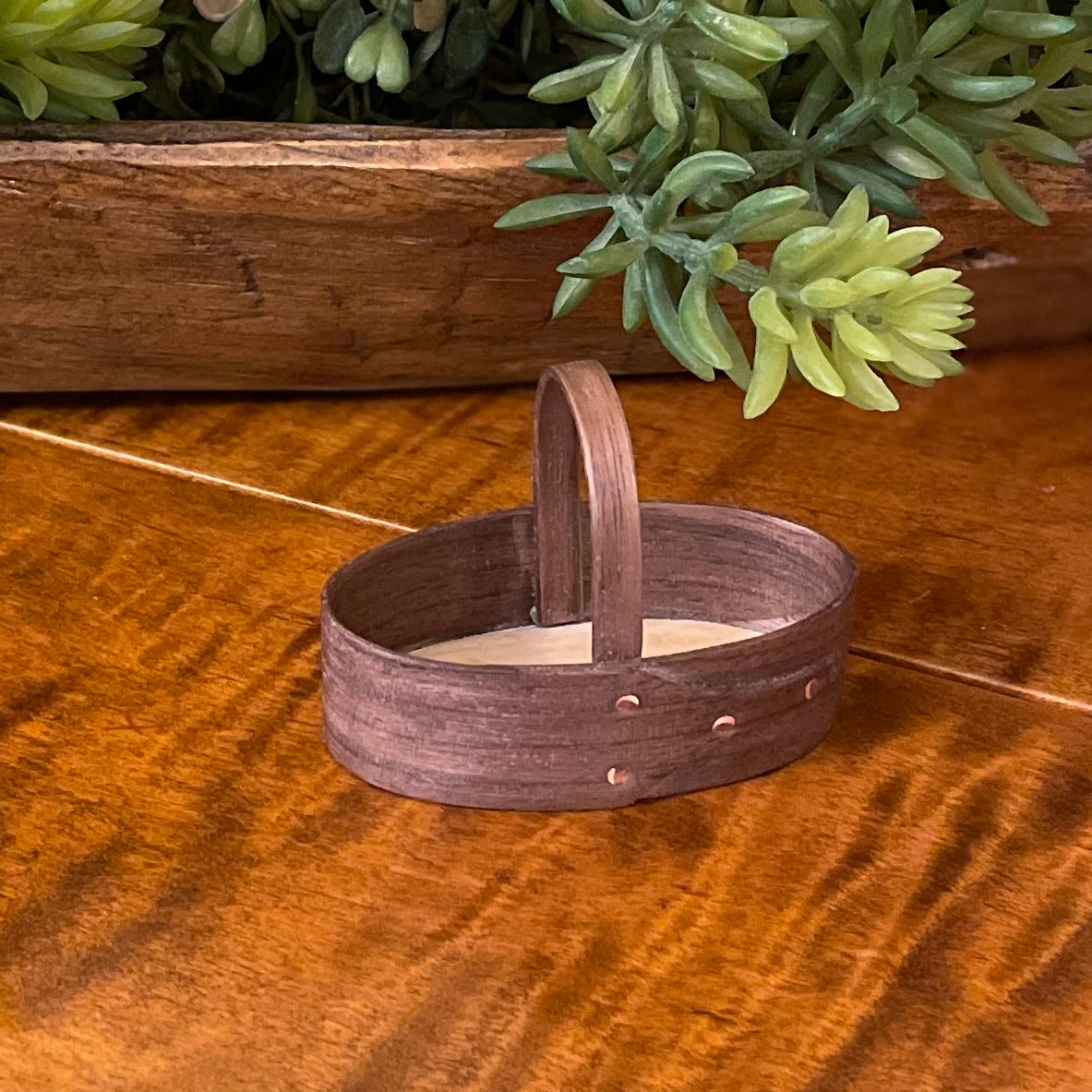 Keller Krafted | Shaker Fixed Handle Carrier No. 00 - Walnut
