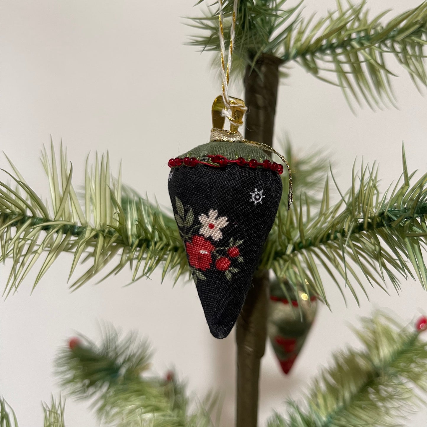 Paxe's Designs ~ Mini Strawberry Ornament
