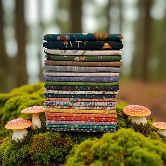Enchanted Woods ~ Fat Quarter Bundle 21 pcs
