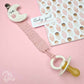 Handicraft | Crochet Kit - Pacifier Clip Moon