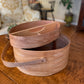 Suffolk Shaker Shop Shaker Oval #8 Sewing Box | Mixed Wood