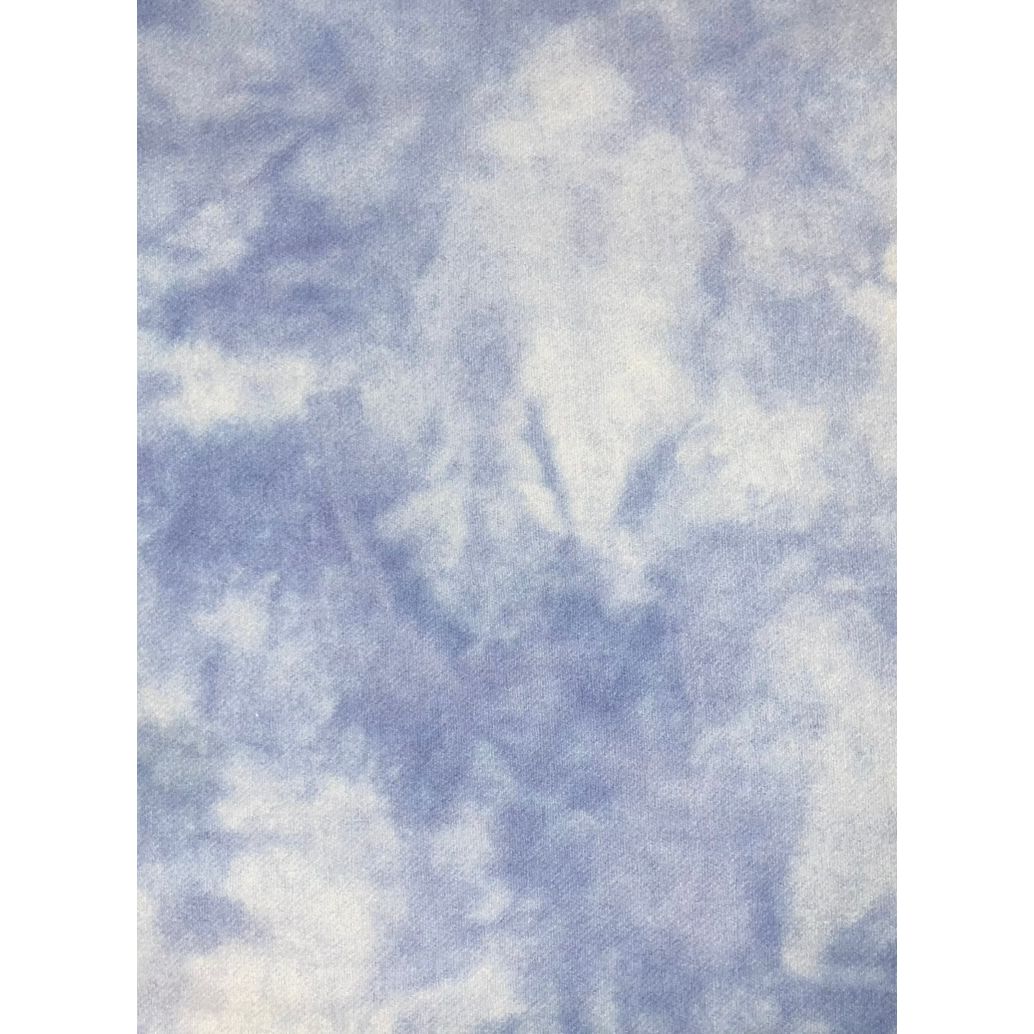 Primitive Gatherings ~ Pastel Blue Hand-Dyed Wool Fabric Fat Quarter