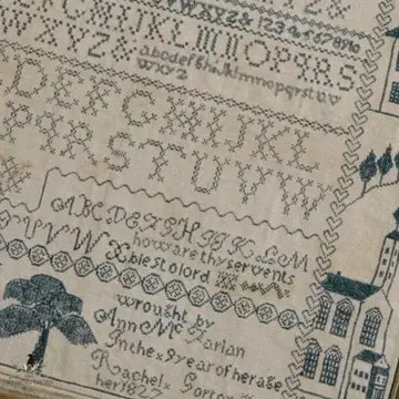 The Wishing Thorn | Ann McFarland Sampler Pattern 1827