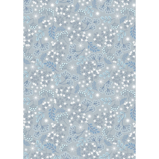 A Winter's Moon ~ Frosted Foliage ~ A949 A grey with pearl