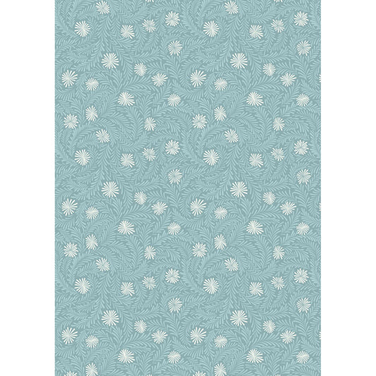 A Winter's Moon ~ Frosty Ice ~ A950 B iced aqua with pearl
