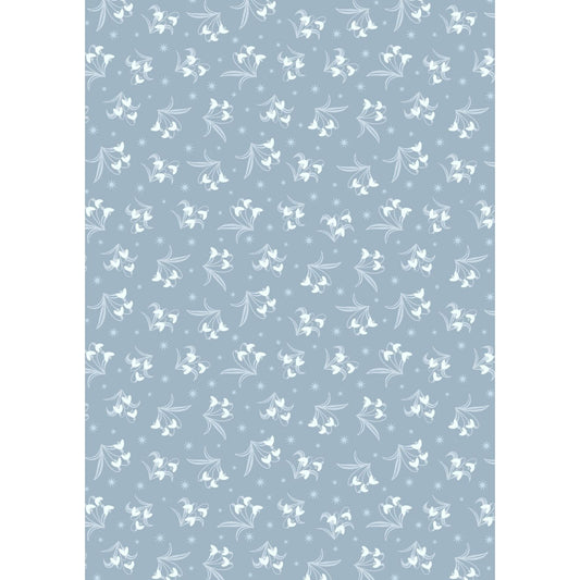 A Winter's Moon ~ Snowdrops~ A951 A grey with pearl