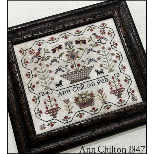 The Scarlett House ~ Ann Chilton 1847 Reproduction Pattern