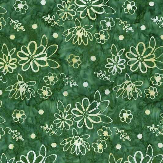 Watercolor Daisies ~ BT23240-327 Garden Party