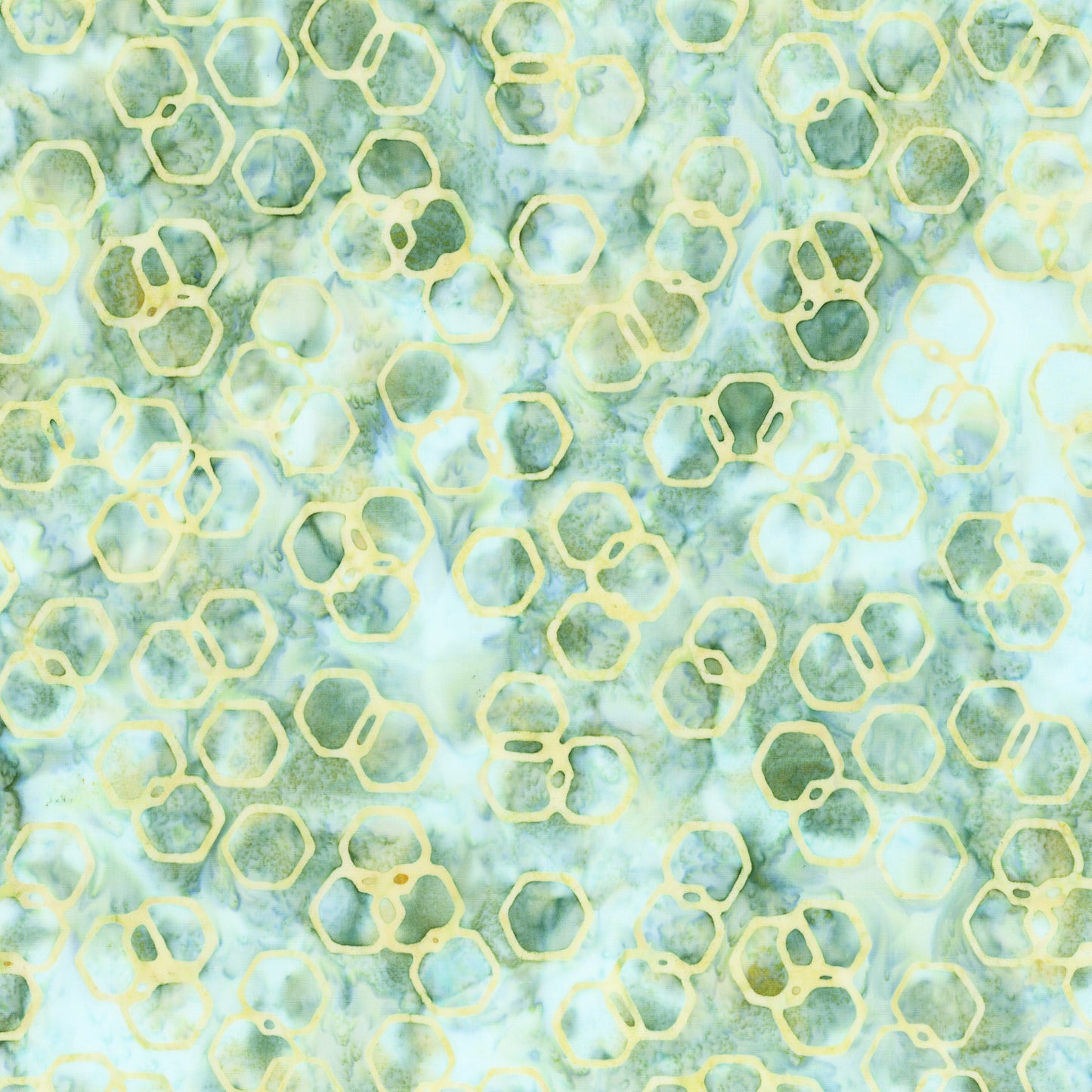 Watercolor Daisies ~ BT23243-321 Artichoke