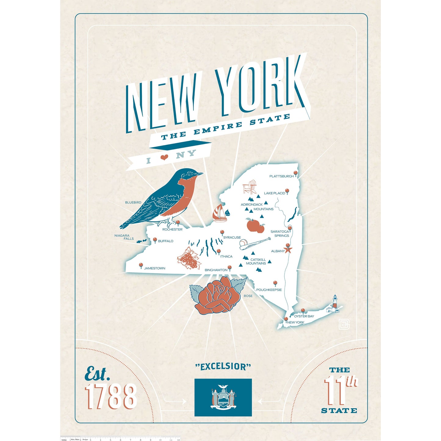 New York ~ Panel BT23640-112 Cream
