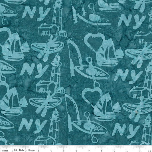 New York ~ BT23645-277 Tempo Teal