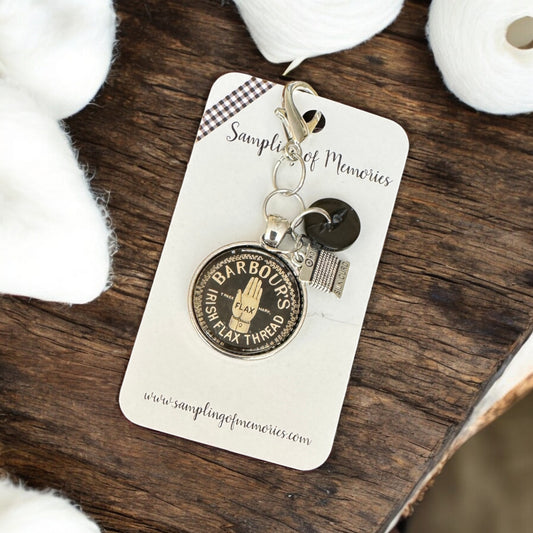 Sampling of Memories | Zipper Keep - Barbour's Thread (Small Lobster Clasp)