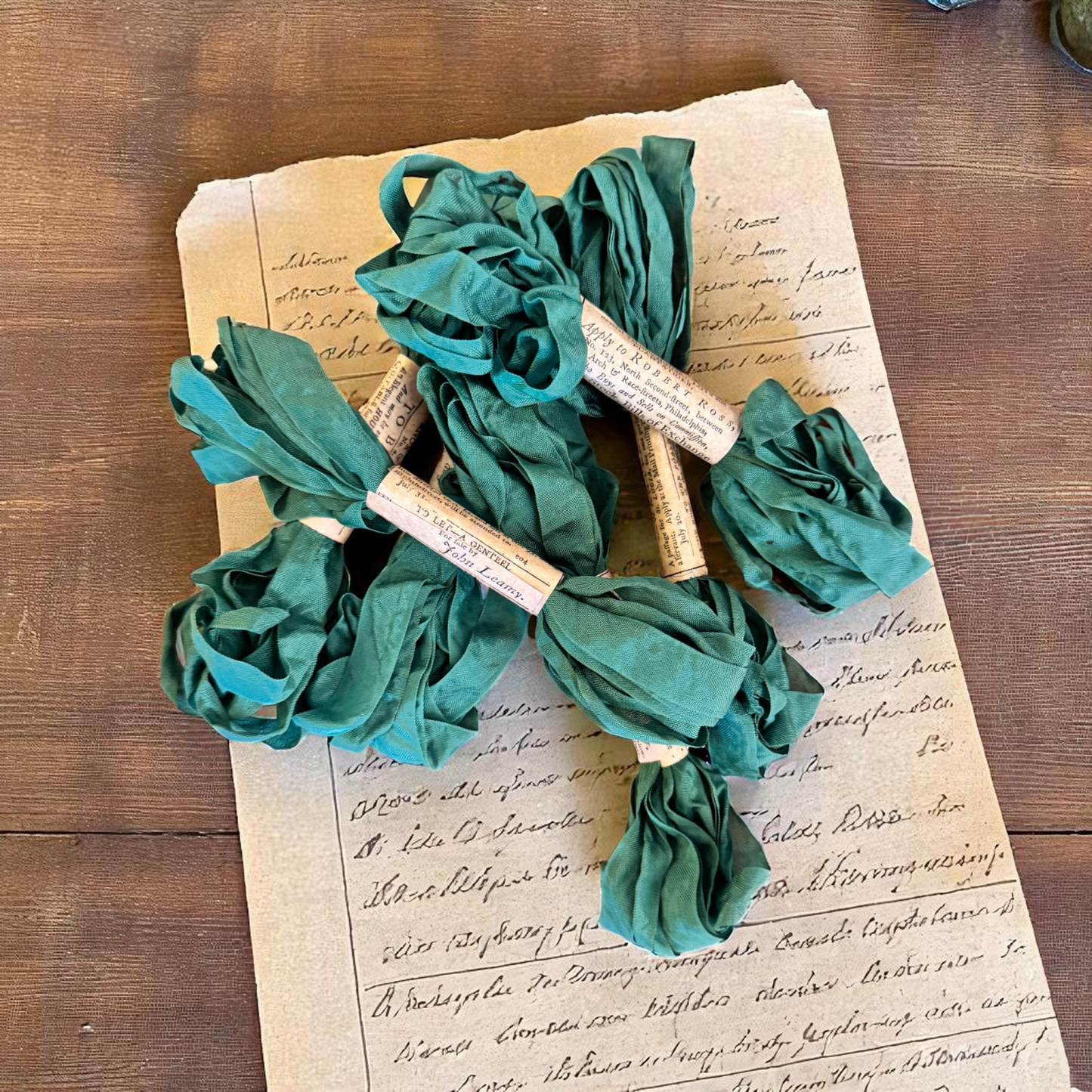 Monahan Papers | Aged Ribbon - Bayberry