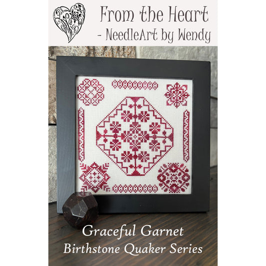 From The Heart | Birthstone Series - Graceful Garnet