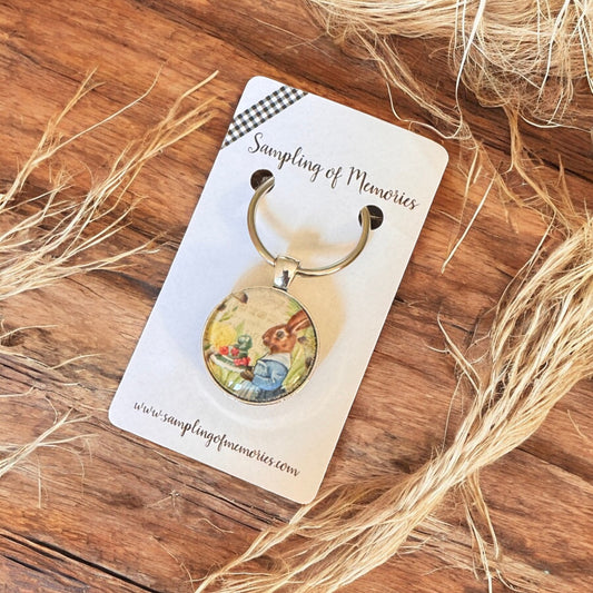 Sampling of Memories | Double Sided Thread Keep - Rabbit & Floral