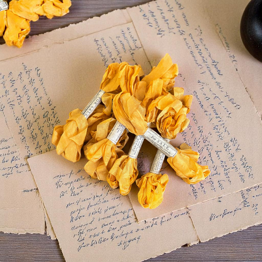 Monahan Papers | Aged Ribbon - Butternut Squash