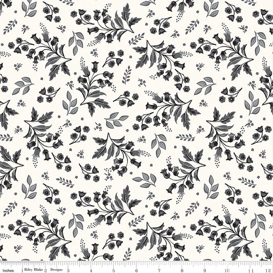 Midnight Meadow ~ Stems ~ C15321-CREAM