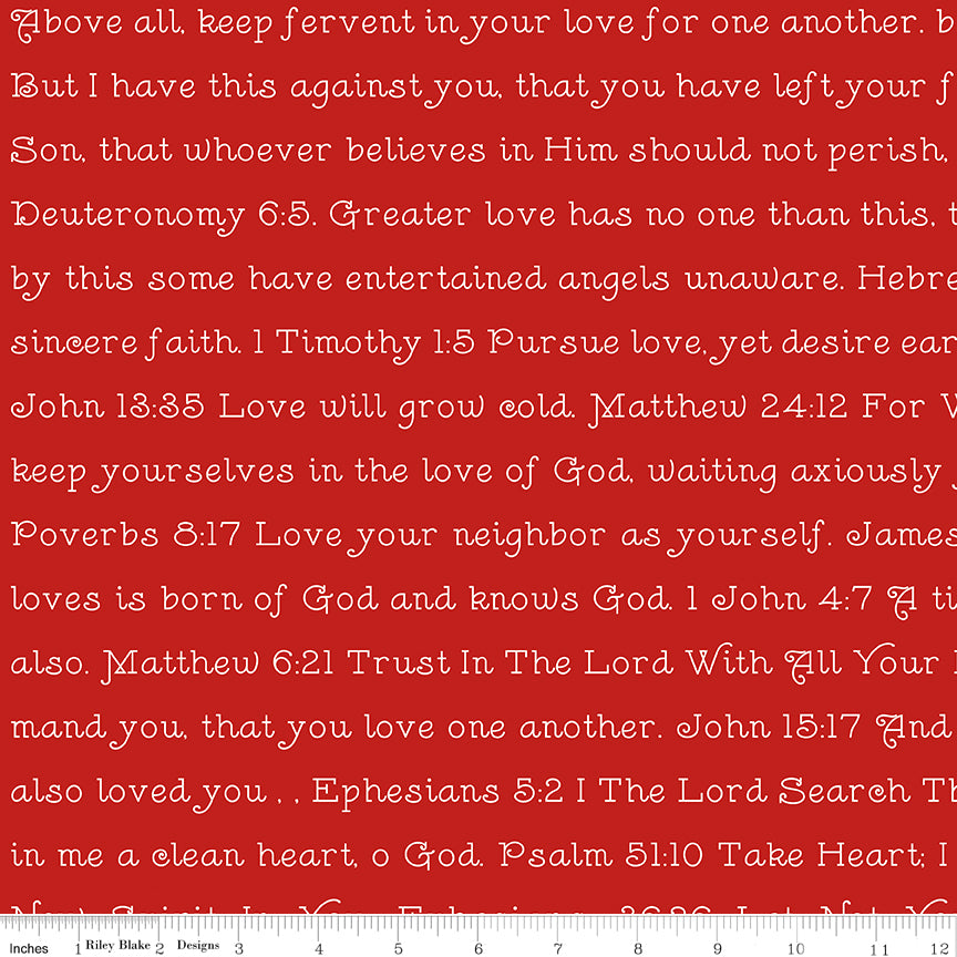 Take Heart ~ Love Scripture ~ C15388-RED