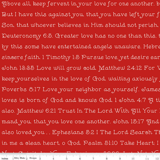 Take Heart ~ Love Scripture ~ C15388-RED