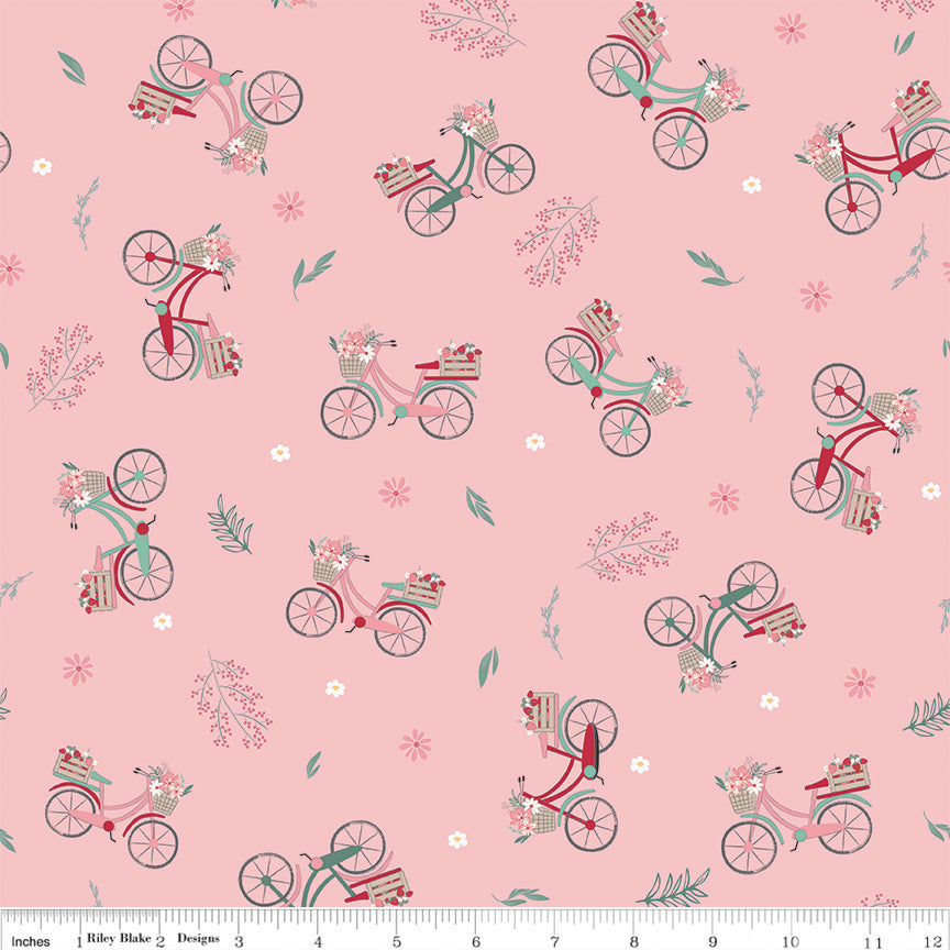 Berry Market ~ Bicycles ~ C15741-FROSTING