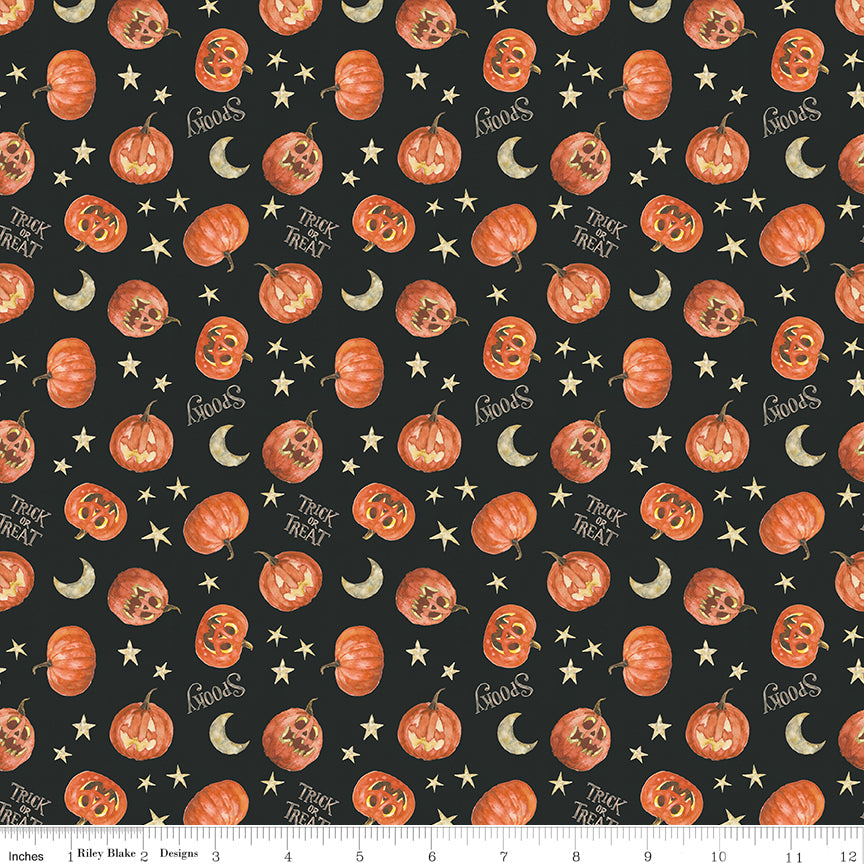 Trick or Treat ~ Pumpkin ~ C15964-BLACK