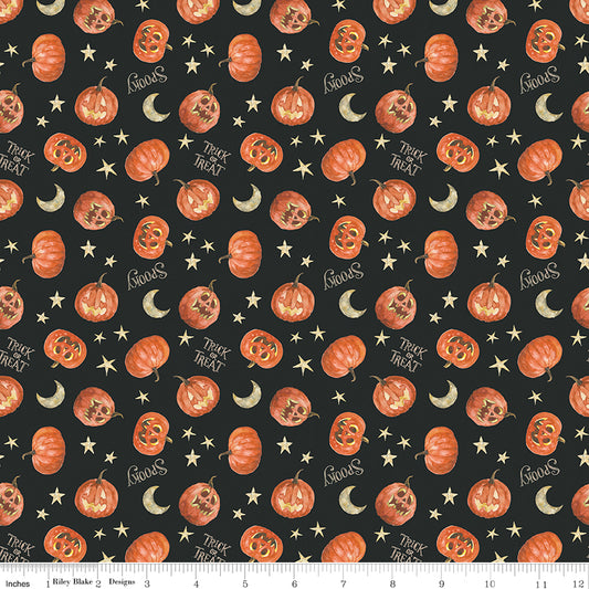 Trick or Treat ~ Pumpkin ~ C15964-BLACK