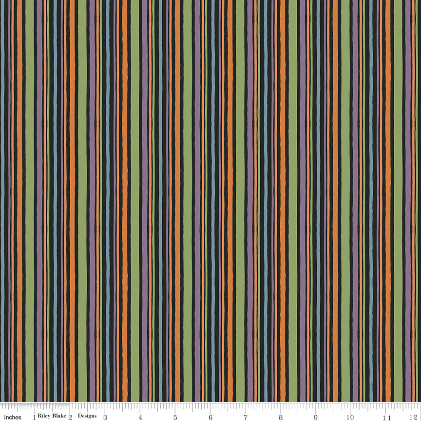 Trick or Treat ~ Stripes ~ C15965-BLACK