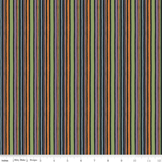 Trick or Treat ~ Stripes ~ C15965-BLACK