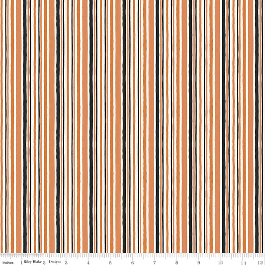 Trick or Treat ~ Stripes ~ C15965-ORANGE