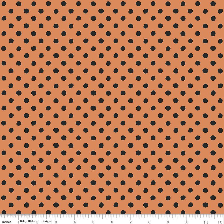 Trick or Treat ~ Dots ~ C15966-ORANGE