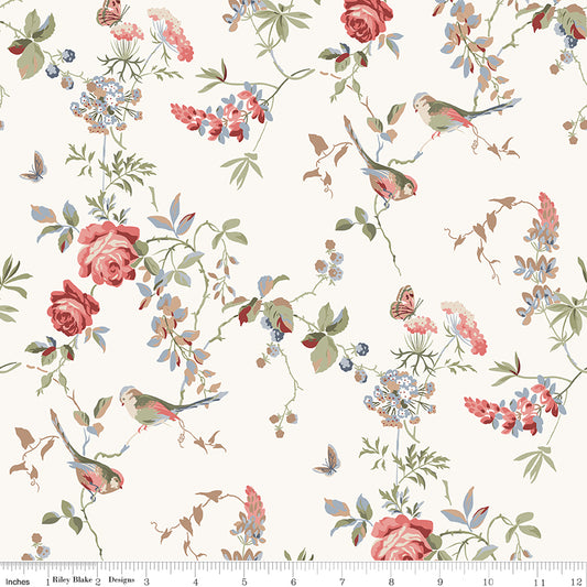 Anne of Green Gables™ 2 ~ Floral ~ C16121-CREAM