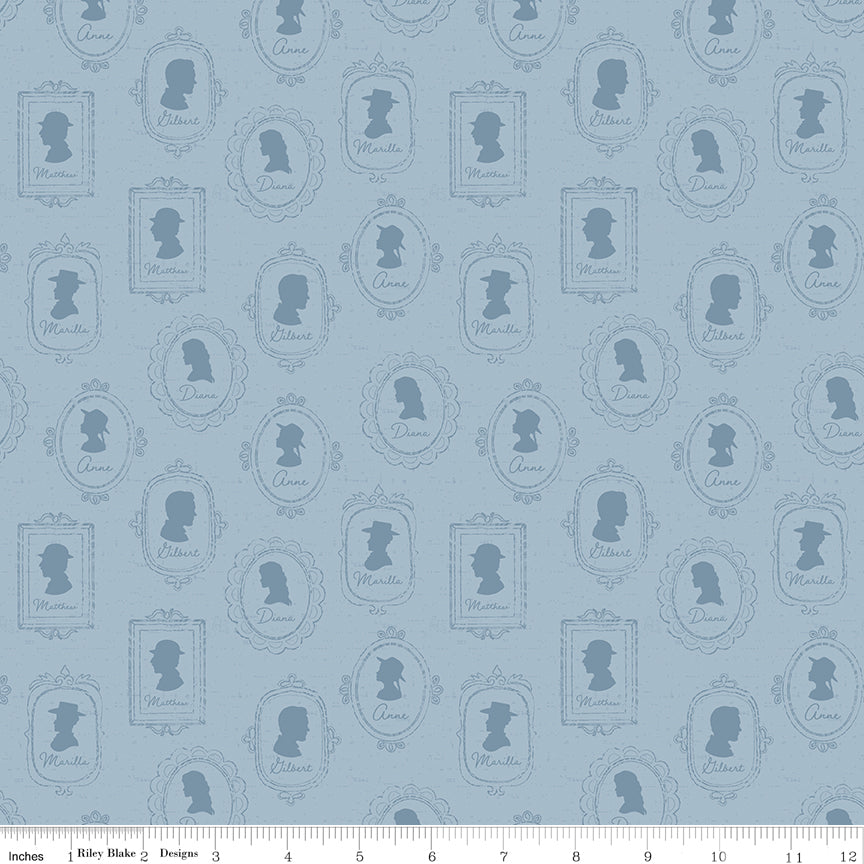 Anne of Green Gables™ 2 ~ Silhouettes ~ C16123-BLUE