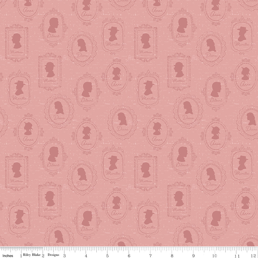 Anne of Green Gables™ 2 ~ Silhouettes ~ C16123-ROSE