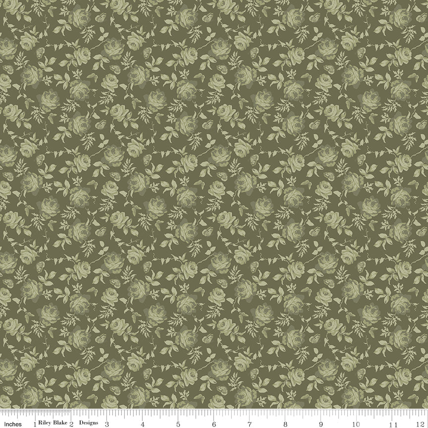 Anne of Green Gables™ 2 ~ 26" remnant ~ Tone-on-Tone ~ C16125-GREEN