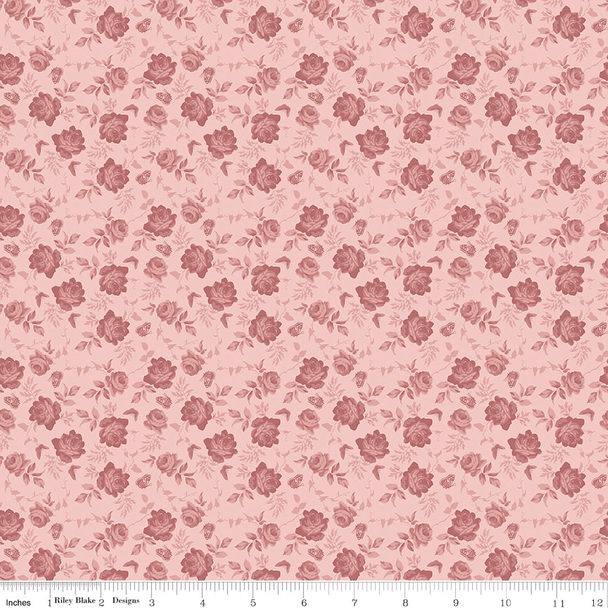 Anne of Green Gables™ 2 ~ 16" remnant ~ Tone-on-Tone ~ C16125-PINK