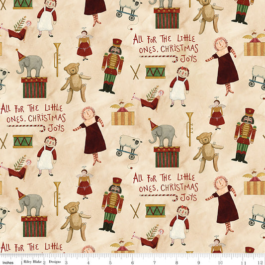 Naughty or Nice ~ Toys ~ C16261-PARCHMENT
