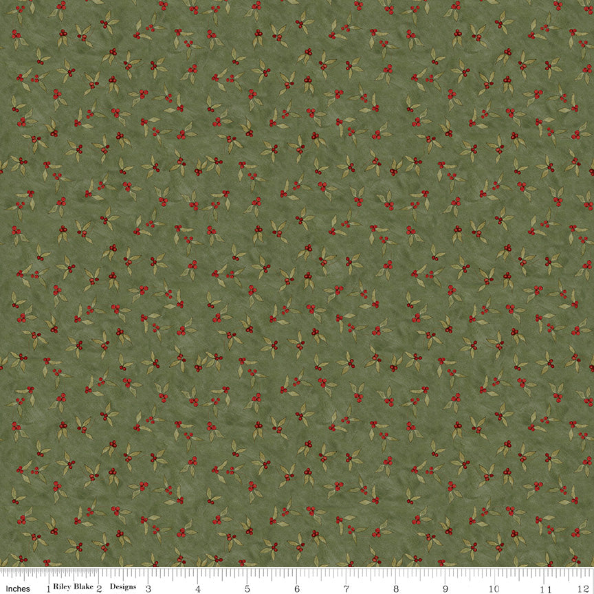 Naughty or Nice ~ Holly Berries ~ C16263-GREEN
