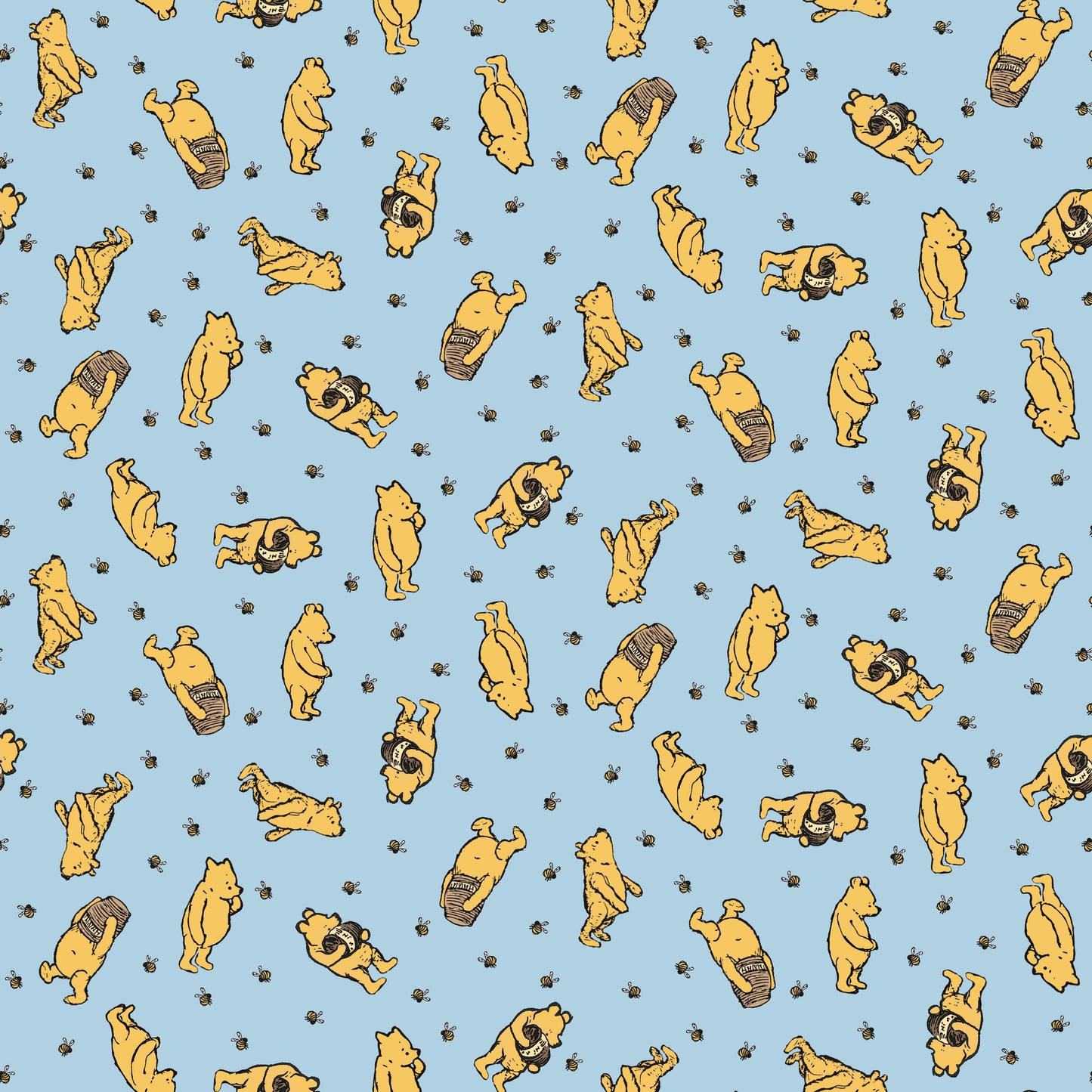 Winnie the Pooh ~ Toss ~ C17002-BLUE