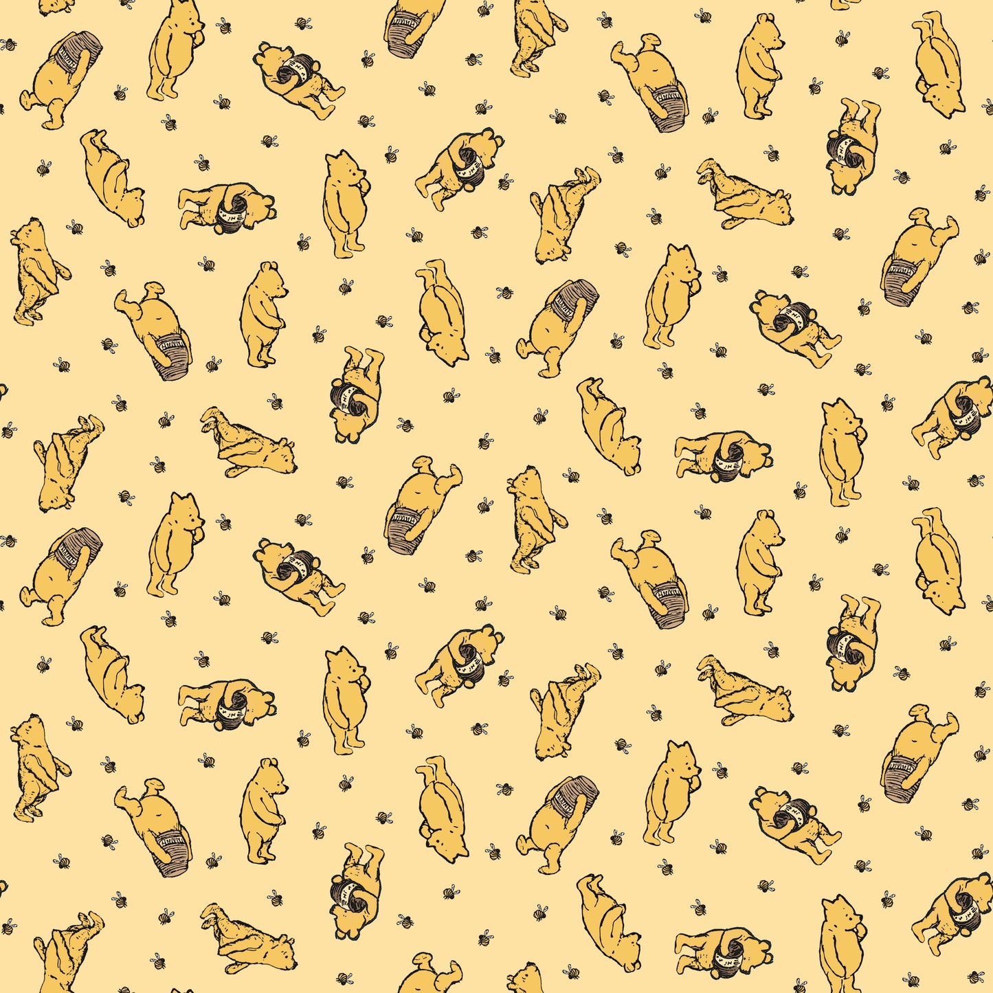 Winnie the Pooh ~ Toss ~ C17002-SUNSHINE