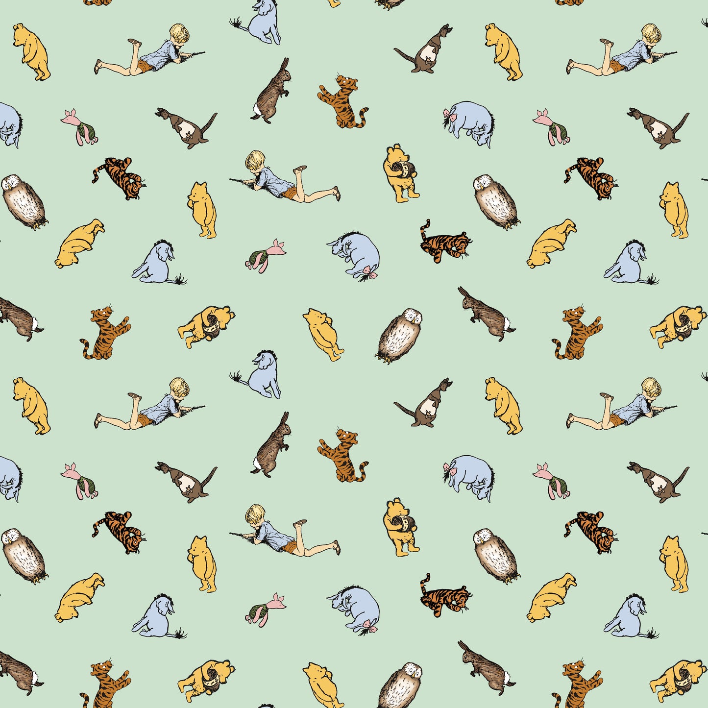 Winnie the Pooh ~ Characters ~ C17003-GREEN