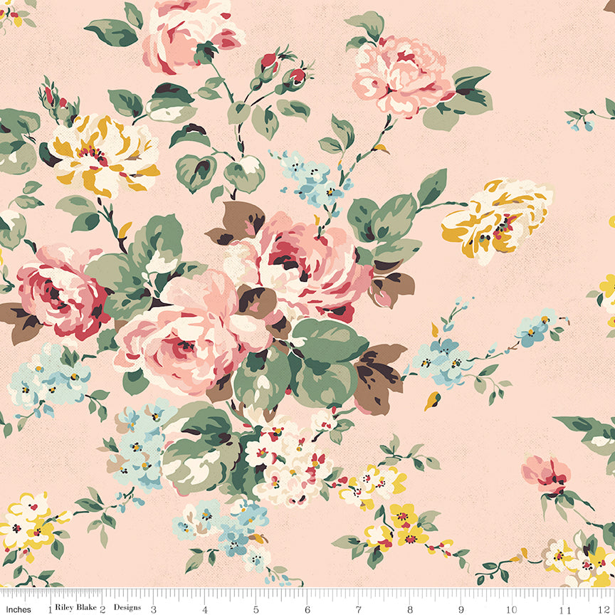 Rose & Violet's Bouquet des Fleur ~ Main ~ C17290-BLUSH