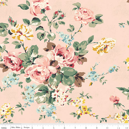 Rose & Violet's Bouquet des Fleur ~ Main ~ C17290-BLUSH