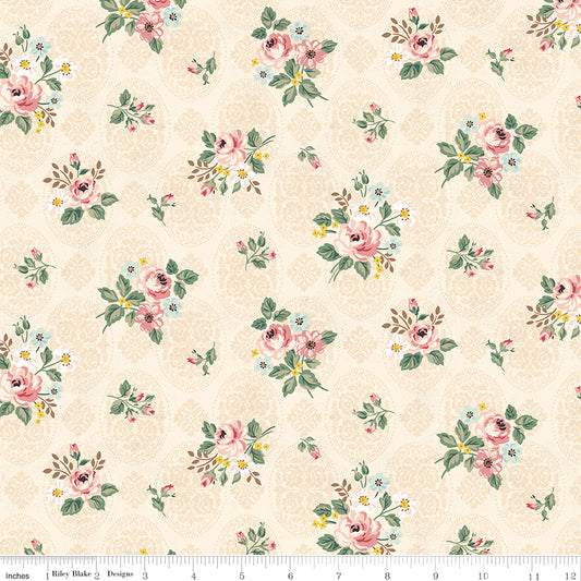 Rose & Violet's Bouquet des Fleur ~ Posy ~ C17291-CREAM