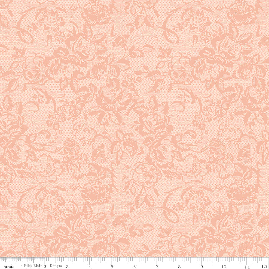 Rose & Violet's Bouquet des Fleur ~ Lace ~ C17292-BLUSH